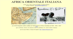 Desktop Screenshot of africaorientaleitaliana.eu